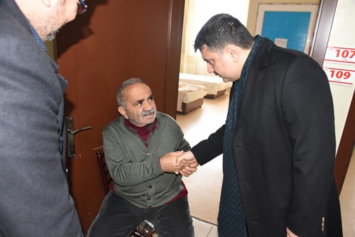 Kaymakam Mehmet TUNÇ, İlçemizde Bulunan Özel Nevrez Sadi Kocaoğlu Bakım Merkezini Ziyaret Etti.